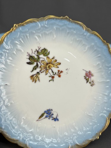 12 Pc Antique LS & S Limoges Floral Dessert/Salad Serving Bowl + 7" Plates - Picture 16 of 20
