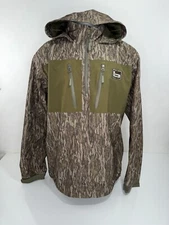 BANDED - Mossy Oak Bottom Land Hooded Camouflage Mens XL LightWeight Jacket