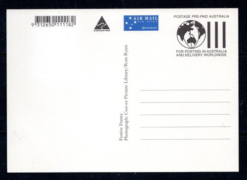 1996 Australia - Festive Frama - Single Maxi Card - Bild 2 von 2