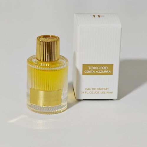 New Tom Ford Costa Azzurra Eau de Parfum .14 fl oz Mini Travel Boxed EDP Splash