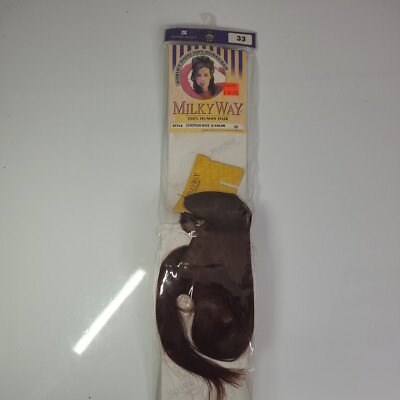 Shake-N-Go 100% Human Hair Milky Way 18'' European Wave - Color 33 (Orig $89.99)