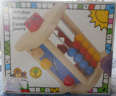 Beeboo Aktivbox Activity Box Holzspielzeug NEU