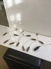 Lot of 5 Mueller Double Downrigger Releases Clips w/cable Snaps Trolling  1-Sing