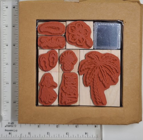All Night Media rubber stamp set, VARIOUS - Picture 3 of 3