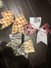 cheer bows bundle  .Disney, Smiley, Classy  Fabulous
