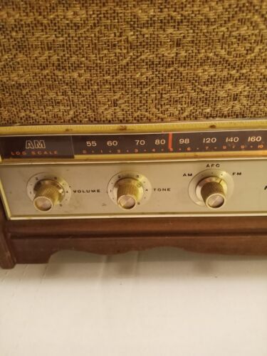 Vintage Motorola AM/FM Visilite Doppel Lautsprecher Radio TT31DS FUNKTIONIERT - Bild 2 von 12