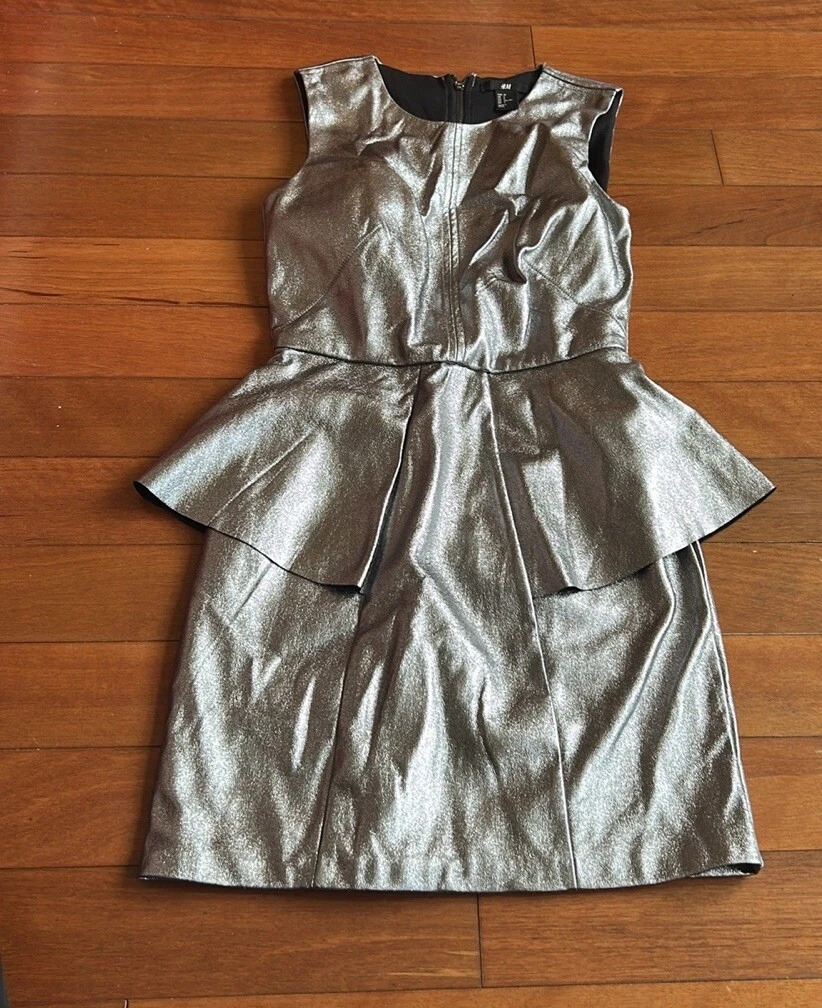 H&M Faux Leather Sleeve Mini Dresses for Women for sale | eBay