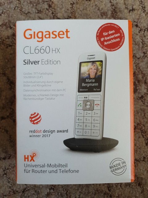 gigaset cl660hx mobilteil silber