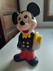 Mickey Mouse ceramic figuring - hand painted, 9" tall