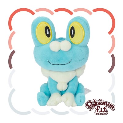 Pokemon Center Fit Plush Doll - 656 Froakie 5in Water Frog Blue Kalos JP Go