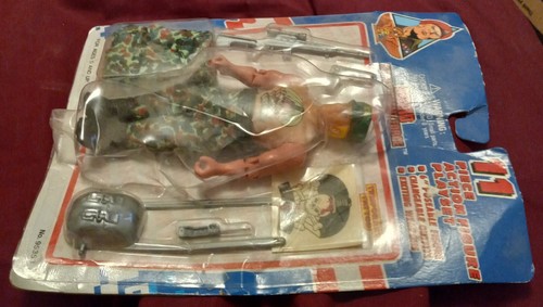 Vntg 1995 Kmart Rapid Deployment Force Action Figure Green Beret Rambo Joe KO - Picture 6 of 9