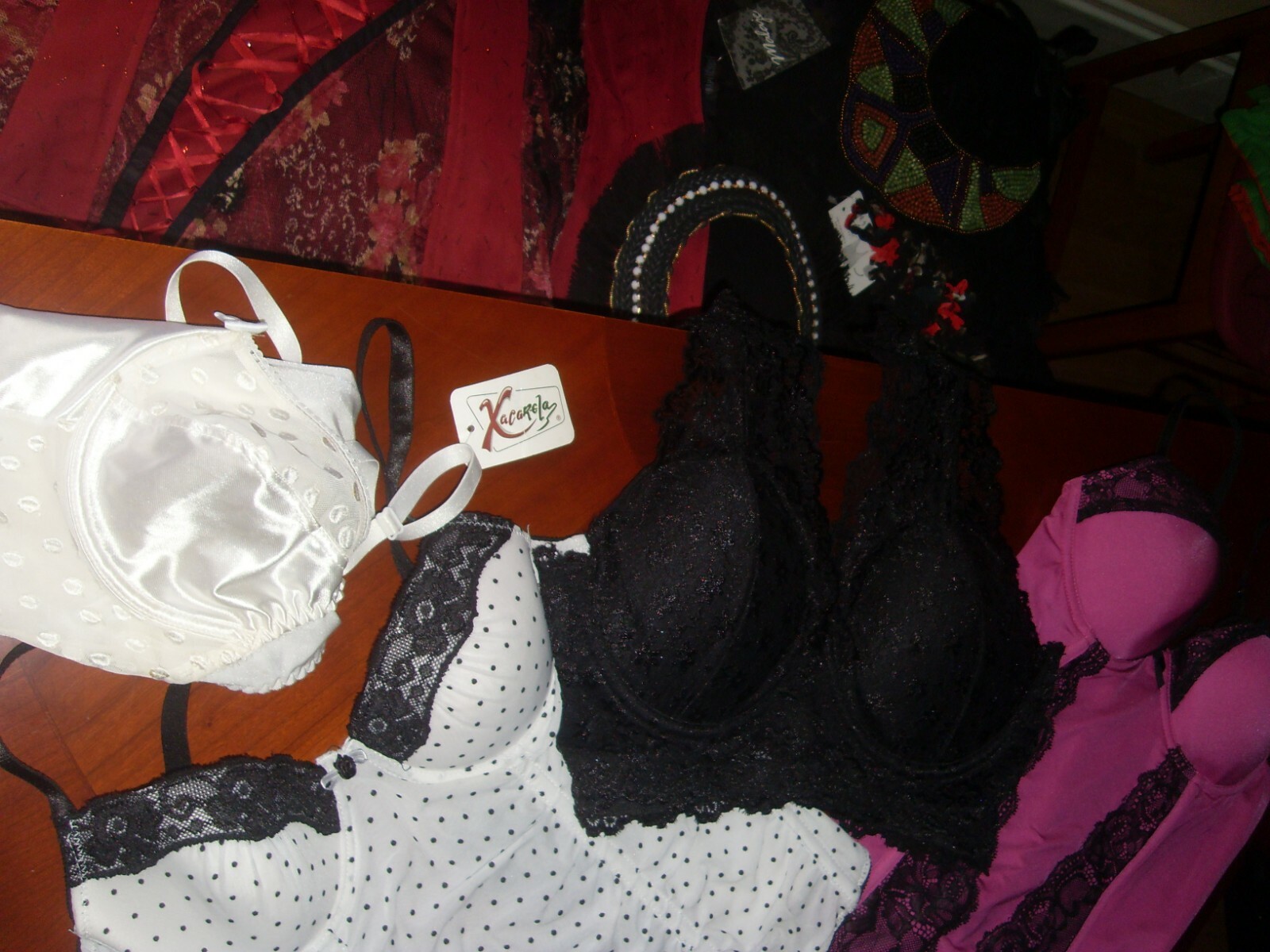 Moon River camison sujetador combinacion lenceria 85B tapiz encaje | eBay