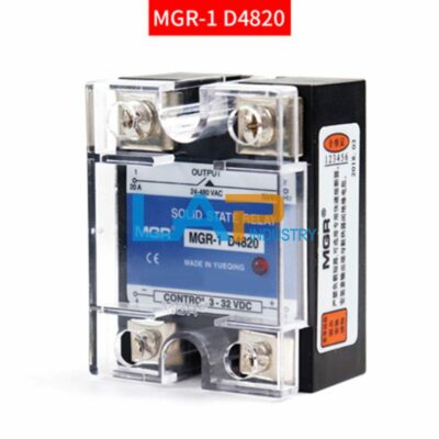 10PCS New MGR-1 D4820 Single-phase Solid State Relay 20A DC Control AC