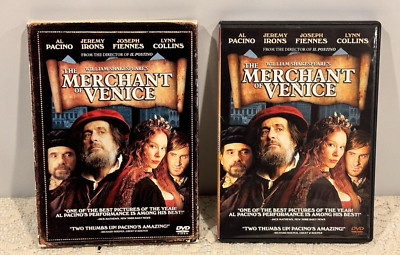 William Shakespeare's The Merchant of Venice - 2004 DVD with Sleeve, Al Pacino