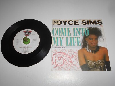 Joyce Sims - Come into my Life (1988) Vinyl 7` inch Single Vg +++