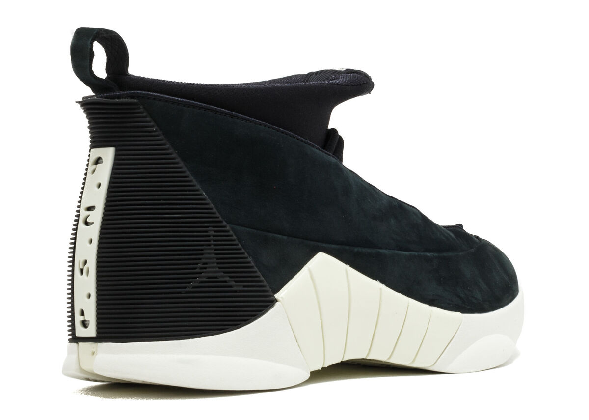 Nike Air Jordan 15 XV Retro PSNY Black Suede Size 7.5 Nike Air Jordan 15 XV Retro PSNY Black Suede Size 7.5
