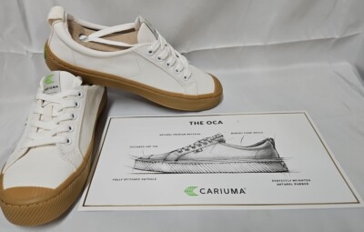 Cariuma Off-White Gum Sole Canvas OCA Low Sneakers Shoes  display picture 2
