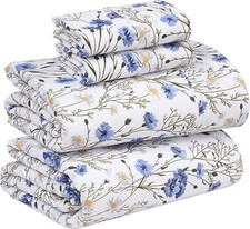 US Shipping 100 Cotton California King Sheet Sets, 4 Pieces,