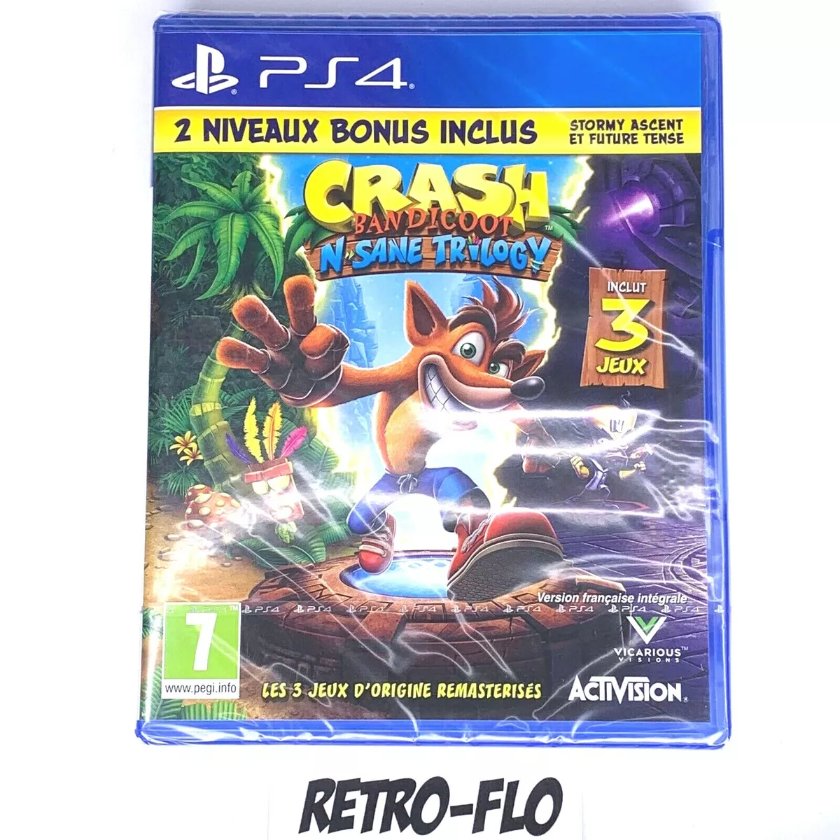 Crash Bandicoot N. Sane Trilogy - Game PS4 sony PLAYSTATION 4 - New