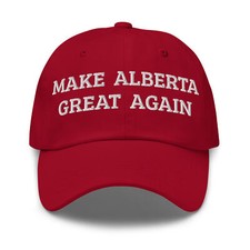 MAKE ALBERTA GREAT AGAIN TRUMP MAGA MCGA CANADA ELECTIONS