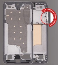 Mid-Frame Housing Compatible For Samsung Galaxy S25 5G Silver Shadow  NEW
