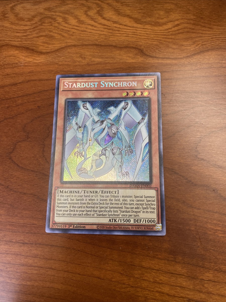Stardust Synchron - DAMA-EN002 - Secret Rare - 1ª Edición