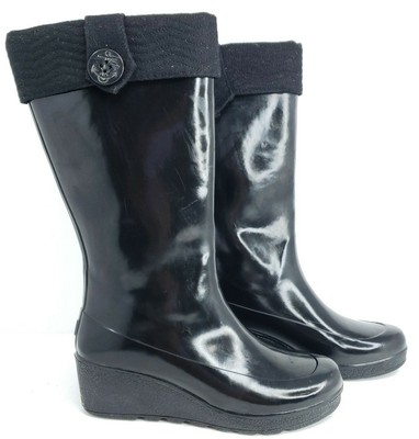 sperry wedge rain boots
