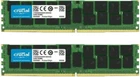 Crucial Memory Bundle with 128GB (2 x 64GB) DDR4 PC4-25600 3200MHz Memory