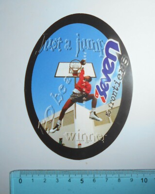VINTAGE STICKER STICKER STICKER STICKER VINTAGE SEVEN NO FRONTIERS