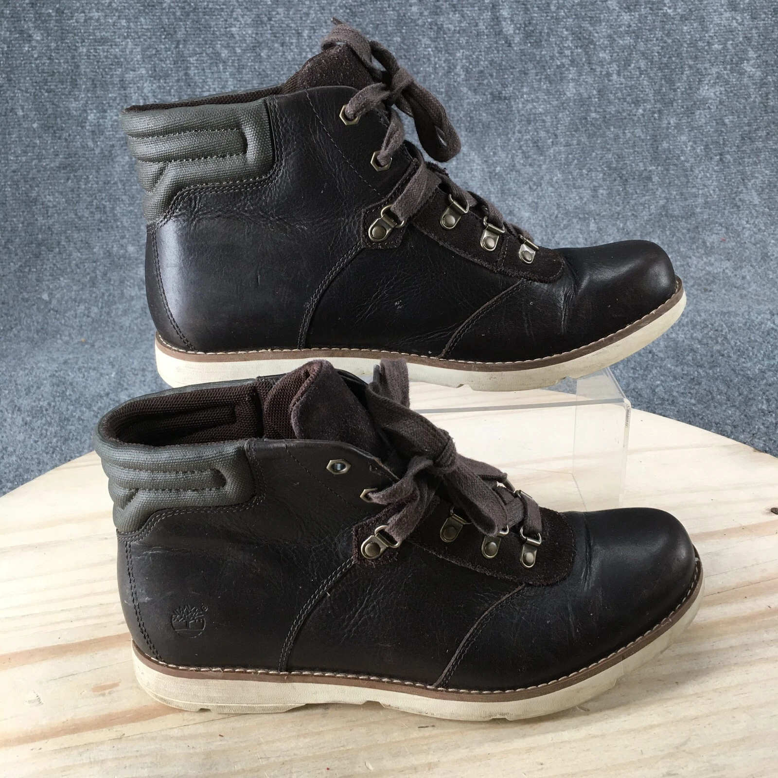 Stivaletti Timberland Earthkeepers Woomens 9 Mosley 8512A marrone pelle