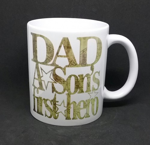 Hero Fathers Day Coffee Mug Best Dad Father Son Cup Birthday Present Gift Mugs a - Picture 8 of 12