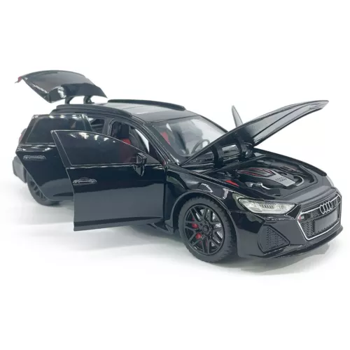 1:24 Audi RS6 Avant Model Car Wagon Die-cast Toy Cars Toys Collection Pull Back - Picture 16 of 20