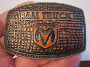 ram belt buckle