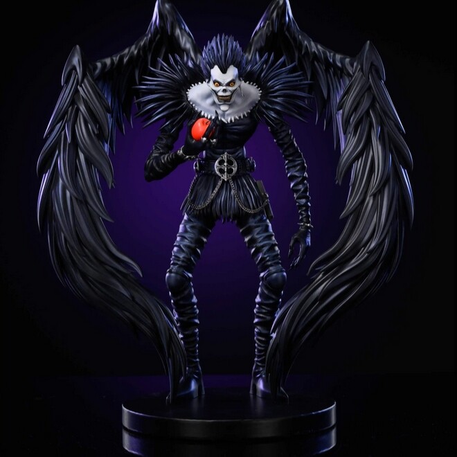 デスノート LaoA Lフィギュア LaoA Studios DEATH NOTE Ryuk Resin Statue Pre-order H23.5cm