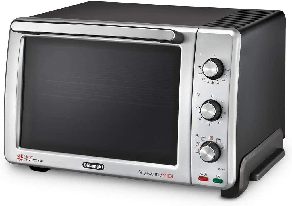 De'Longhi EO 24752 Mini Electric Oven, 24 litres, 2000 W, Silver New