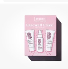 BRIOGEO Hair Care Mini/Travel 3pc Kit Farewell Frizz Shampoo, Conditioner, Spray