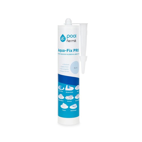 Aqua Fix PRO - UV-Dichtmittel für Pool auch unter Wasser - MS-Polymer, Kartusche - Bild 6 von 6