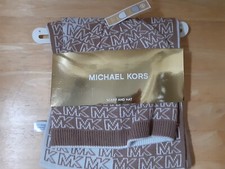 Michael Kors Woman's Reversible Hat  Scarf Set  NEW WITH TAGS