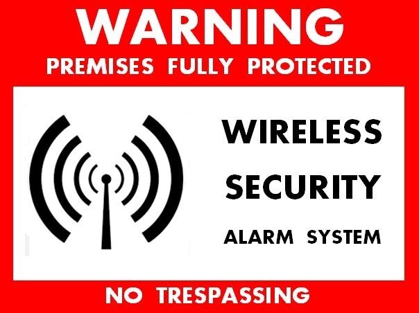 Warning Stickers / 2 Pack + Free Shipping