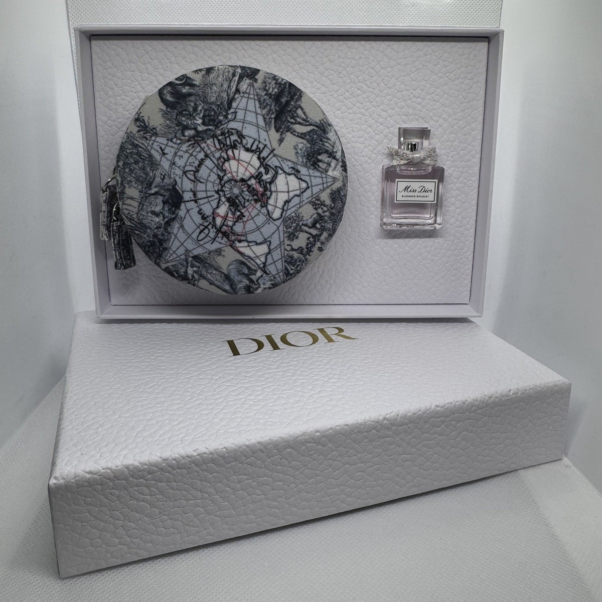 DIOR Around The World Travel Jewelry Case & Miss Dior Blooming