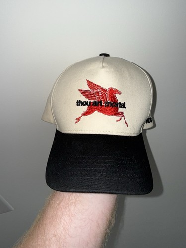 Aug11 Hat Art Snapback Thou Art Mortal SOLD OUT RARE