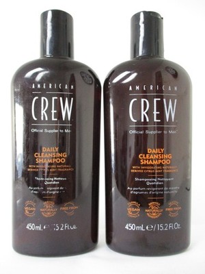 American Crew Daily Cleansing Shampoo 15.2 oz (scuffs) Pack of 2