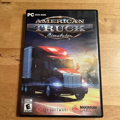American Truck Simulator PC DVD ROM Maximum Games - Software- RARE OOP