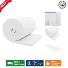 Rectangular 72”Lx24”W Upholstery Cushion - Firm Foam for Furniture & More