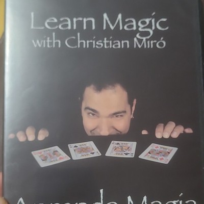 Learn Magic with Christian Miró DVD Christian Miró Educational Magic Behind The 