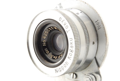 【N.MINT LTM】Nikon W-Nikkor C 3.5cm 35mm f3.5 L39 Lente de tornillo Leica de... - Imagen 2 de 23