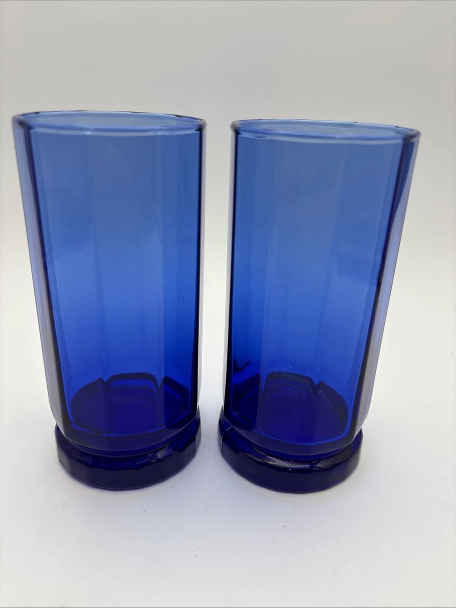 Anchor Hocking Cobalt Blue Glassware In Cobalt Glassware for sale