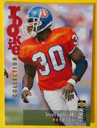 Terrell Davis #U17 1995 Collector's Choice Update card