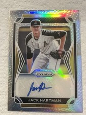 2021 Prizm Draft Picks Jack Hartman Auto! Refractor Pirates Rare