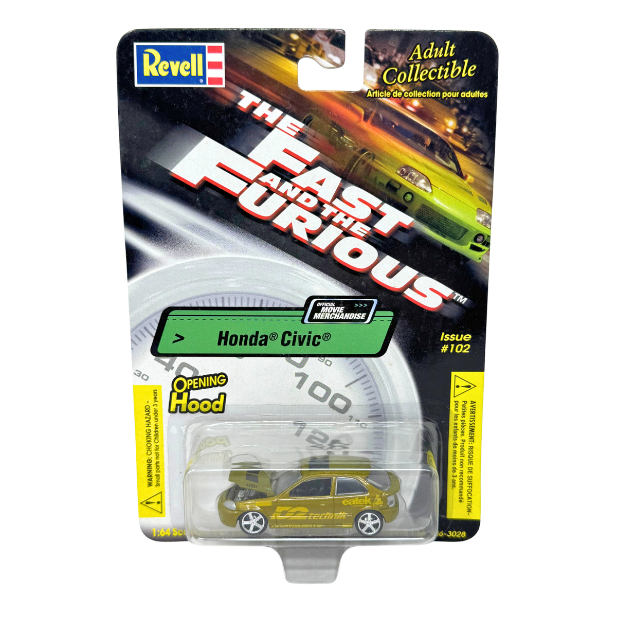 Revell Fast and the Furious Honda Civic Issue #102 1:64 Diecast | eBay